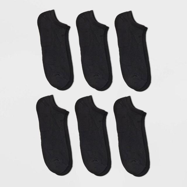 Mens Odor Resistant No Show Socks 6pk - Goodfellow & Co 6-12 Product Image