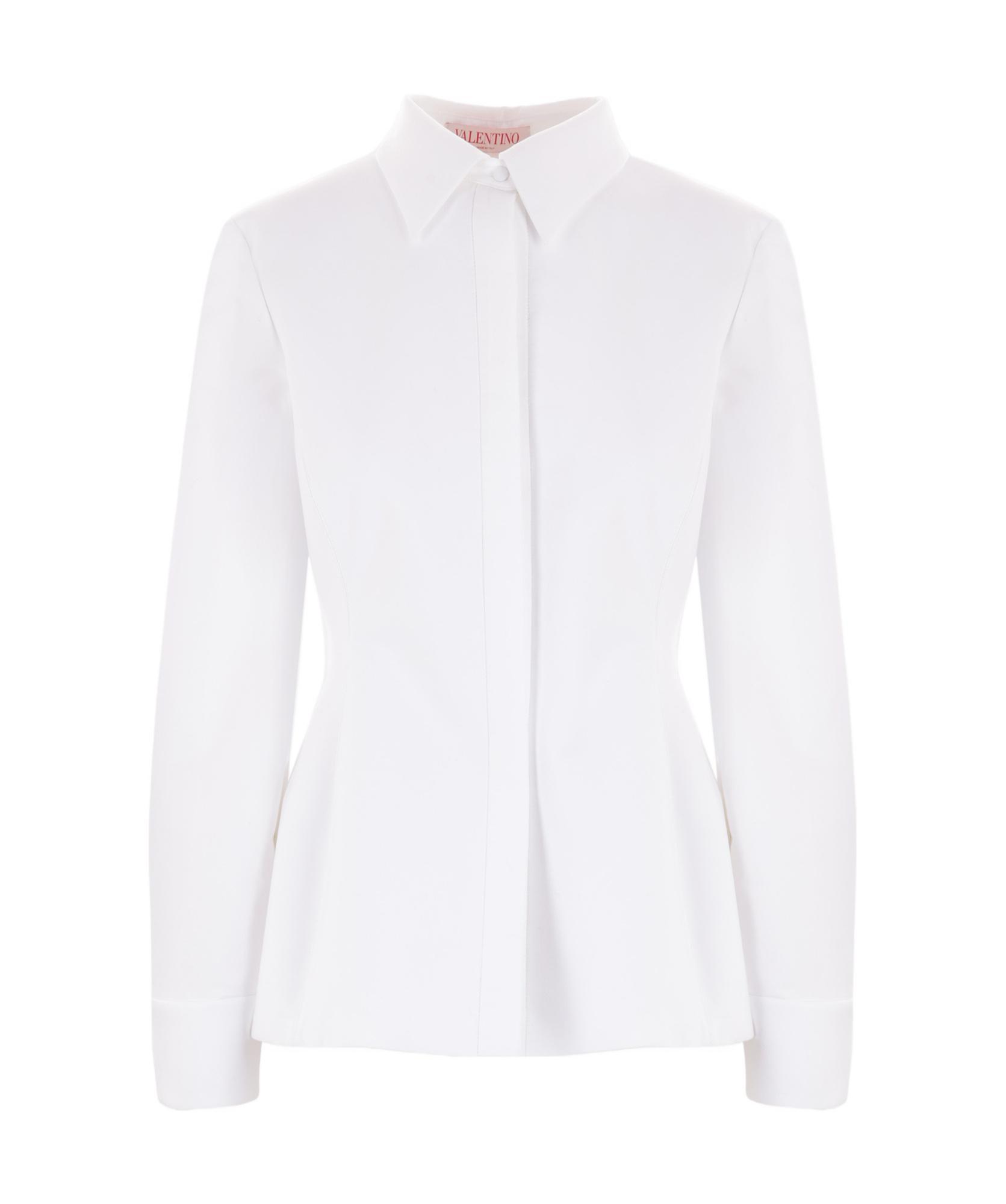 VALENTINO Buttoned Long In White Product Image