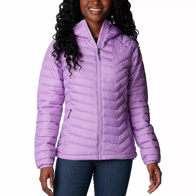 Womens Columbia Powder Lite Omni-Heat Hooded Jacket Product Image