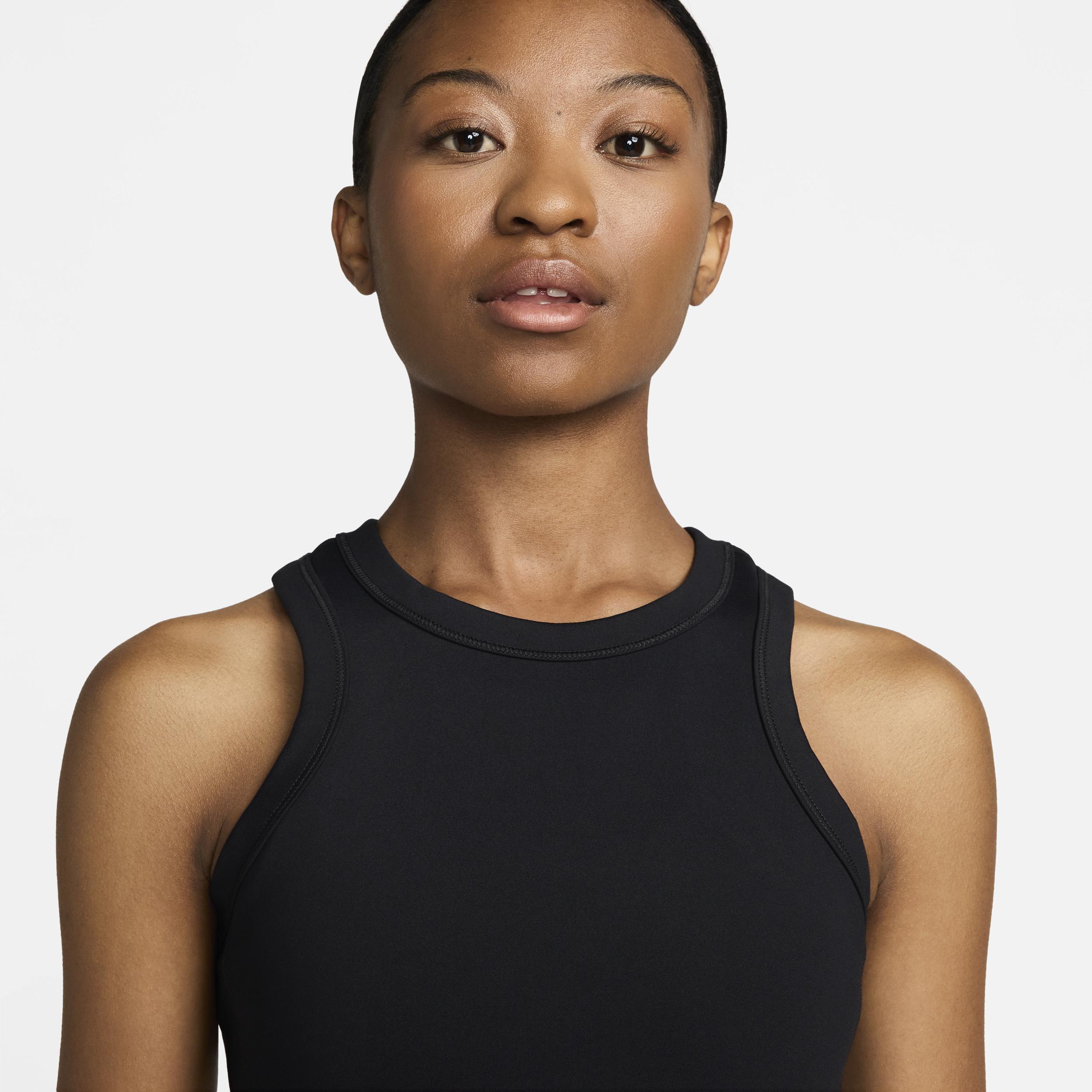 Nike Women's One Fitted Dri-FIT Cropped Tank Top Product Image