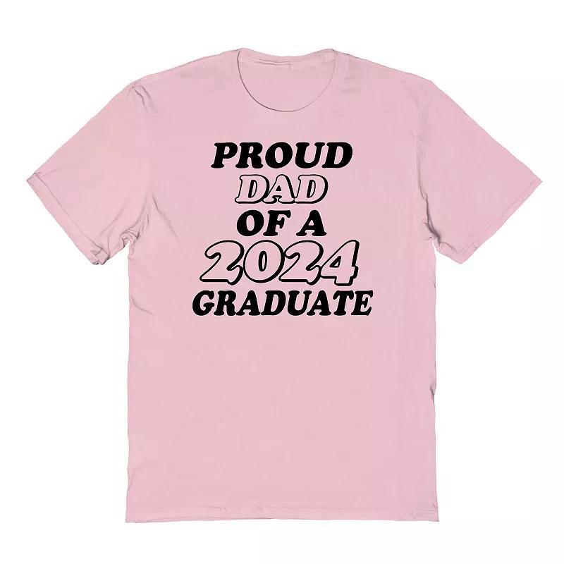 Mens COLAB89 by Threadless Proud Dad Of A 2024 Graduate Graphic Tee Product Image