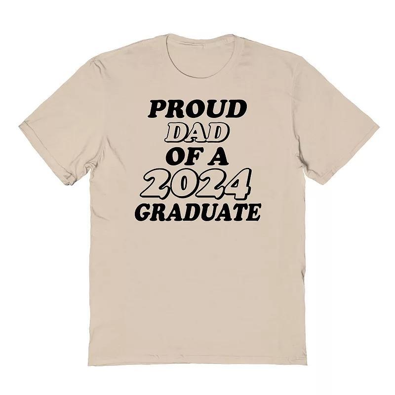 Mens COLAB89 by Threadless Proud Dad Of A 2024 Graduate Graphic Tee Product Image