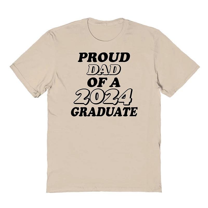 Mens COLAB89 by Threadless Proud Dad Of A 2024 Graduate Graphic Tee Product Image