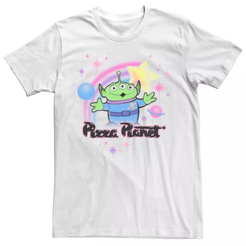 Disney / Pixars Toy Story Alien Mens Pizza Planet Airbrush Tee Product Image