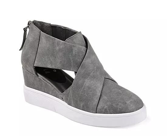 Journee Collection Womens Seena Wedge Sneaker Product Image