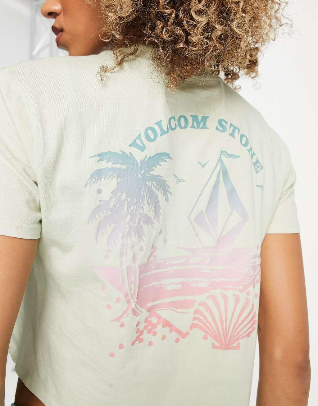 Volcom pocket dial t-shirt in sage Product Image