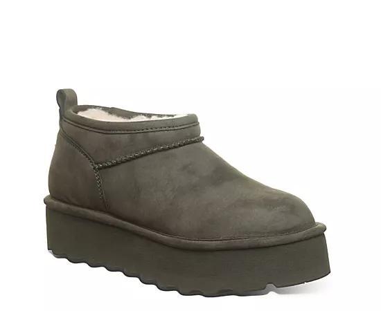 Bearpaw Womens Retro Super Shorty Vegan Water Resistant Boot Product Image