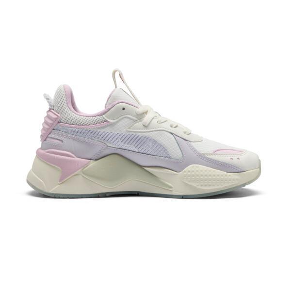 PUMA RS-X LNDSCP Altiplano Women's Sneakers in Warm White/Spring Lavender/Sedate Grey Product Image