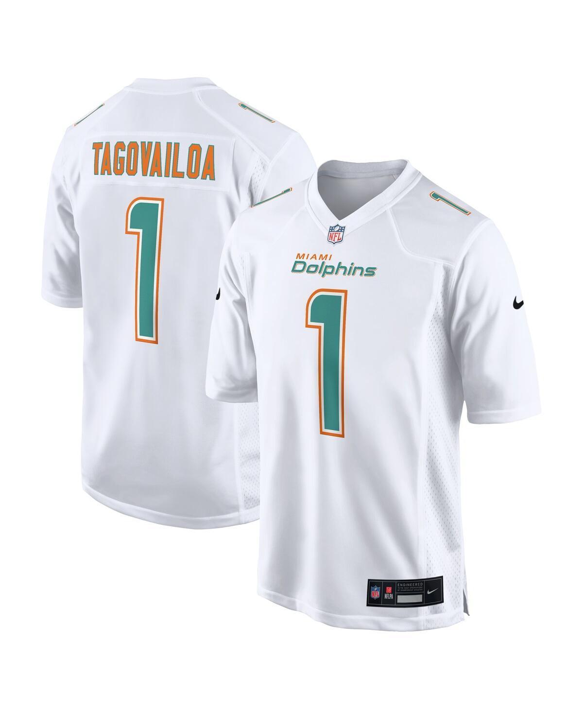 Mens Nike Tua Tagovailoa White Miami Dolphins Fashion Game Jersey - White Product Image