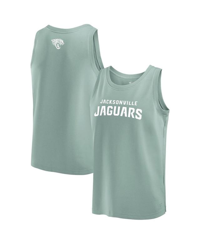 Fanatics Mens Mint Jacksonville Jaguars Elements Tank Top Product Image