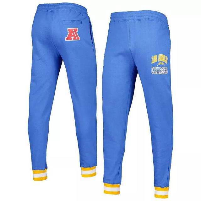 Mens Starter Powder Blue Los Angeles Chargers Blitz Fleece Jogger Pants Product Image