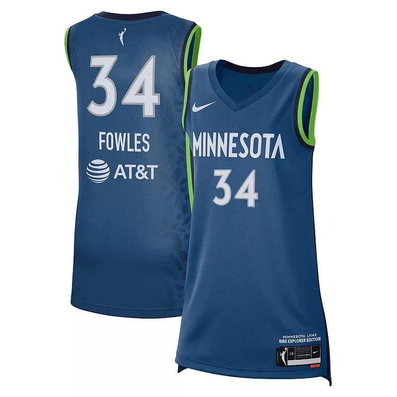 Womens Nike Sylvia Fowles Blue Minnesota Lynx Victory Swingman Jersey Product Image