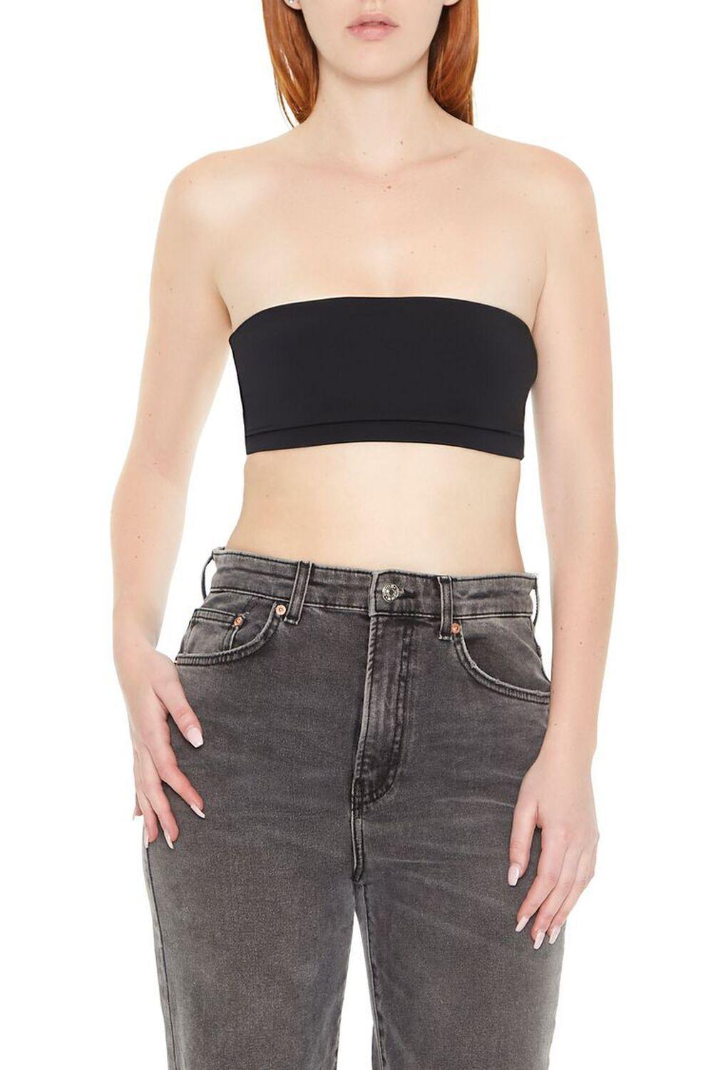 Sculpt Shape Cropped Tube Top | Forever 21 Product Image