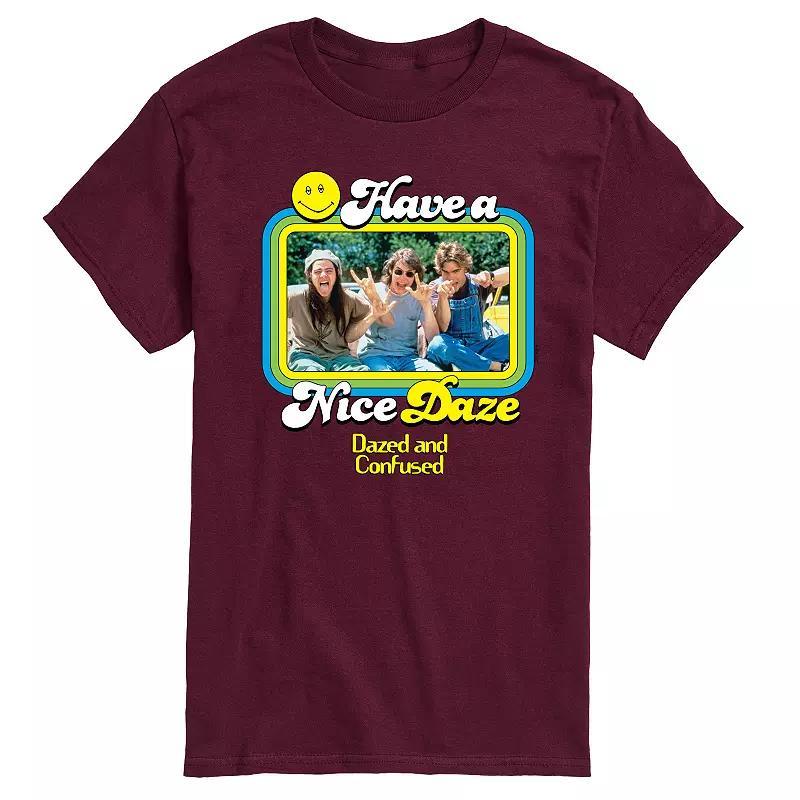 Mens Dazed and Confused Have A Nice Daze Graphic Tee Blue Product Image