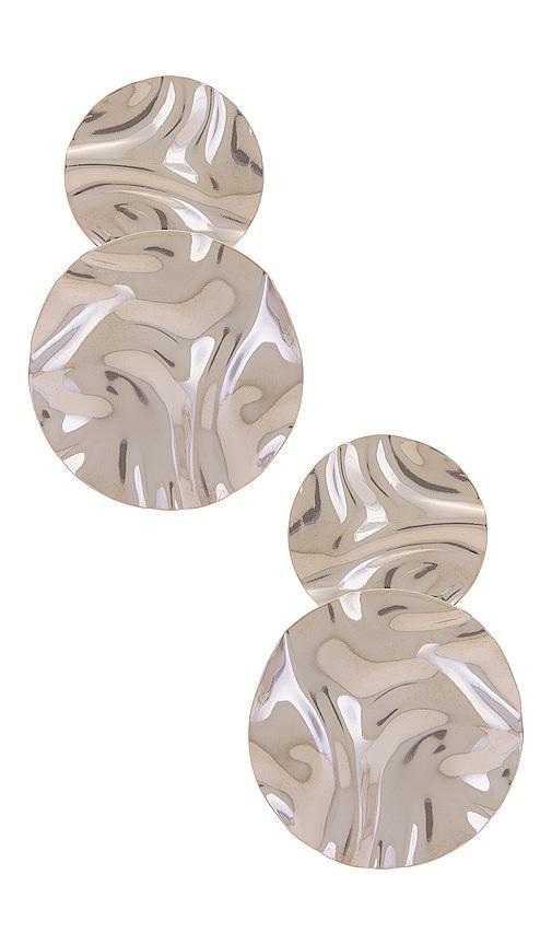 Fluid Double Disc Earring Product Image