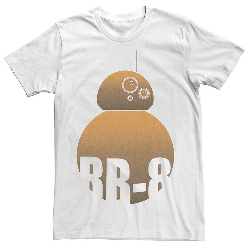 Mens Star Wars BB-8 Orange Fill Tee Product Image