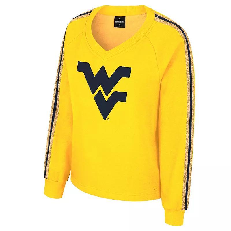 Womens LSU Tigers Gliding Here Fleece Sweatshirt Product Image