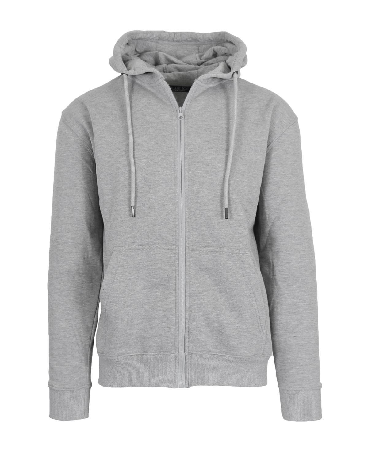 Blue Ice Mens Fleece-Lined Full-Zip Hoodie Product Image