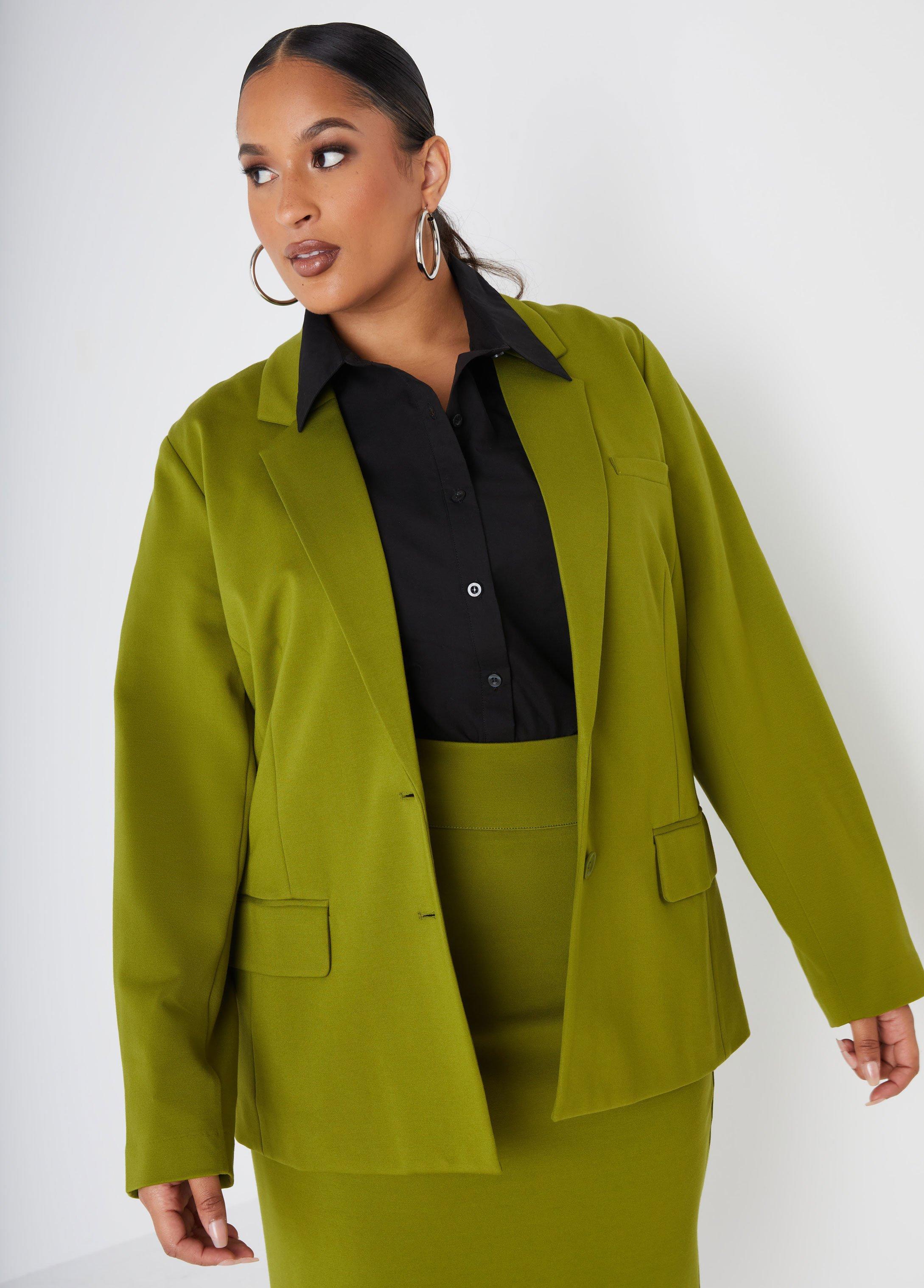 Pocketed Ponte Blazer Product Image