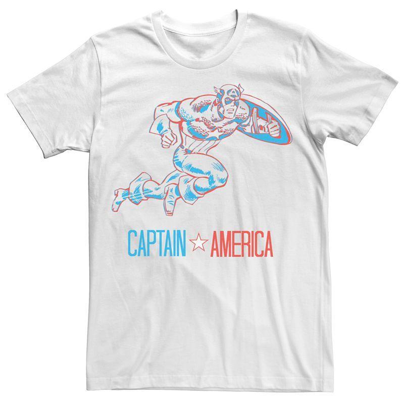 Mens Marvel Captain America Graphic Tee Product Image