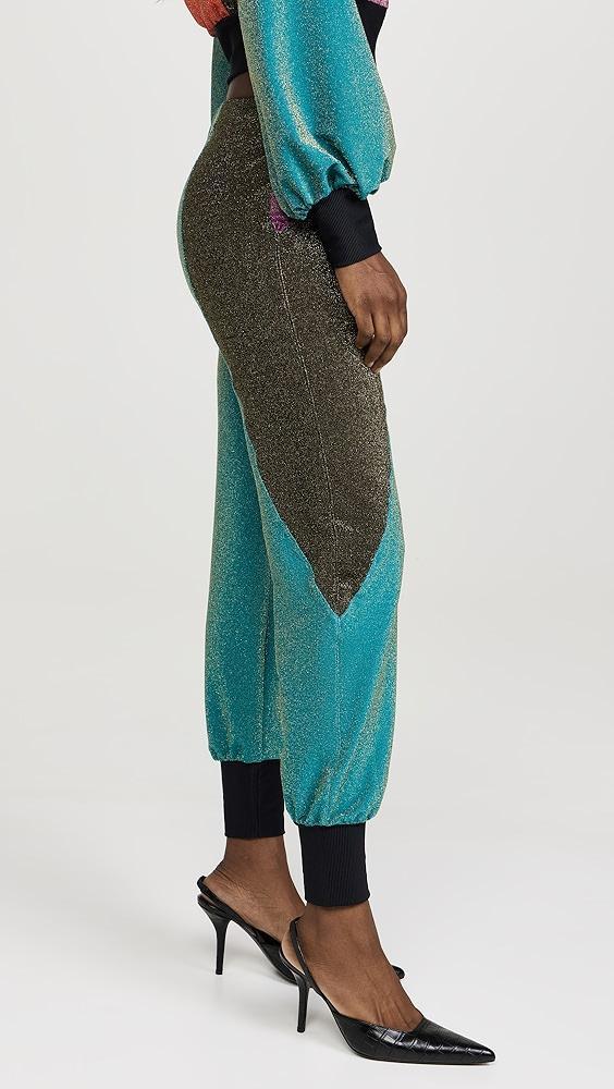 BruceGlen Metallic Colorblock Joggers | Shopbop Product Image