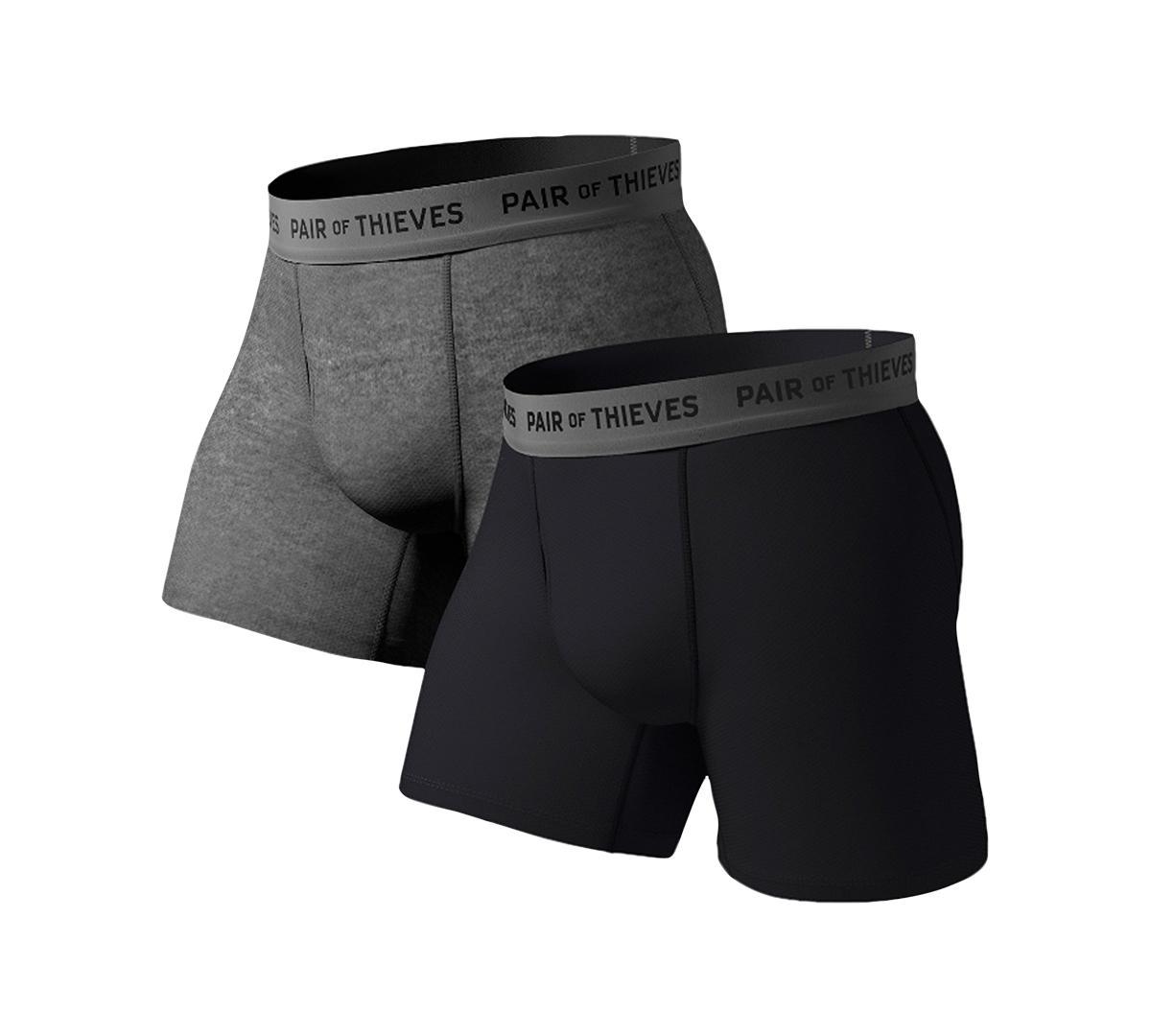 Pair of Thieves Mens SuperFit Breathable Mesh Boxer Brief 2 Pack Product Image