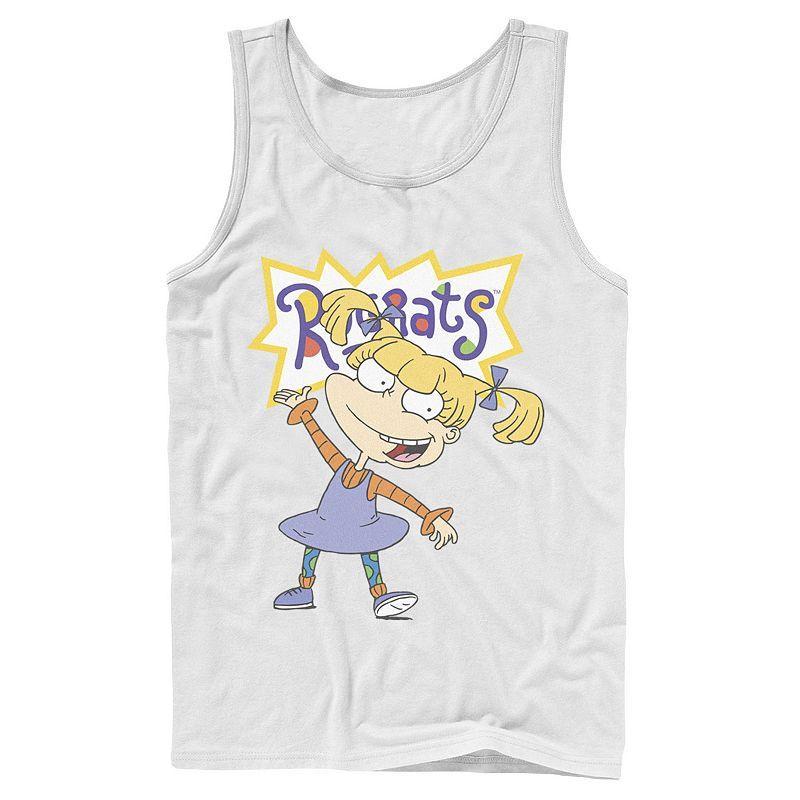 Mens Nickelodeon Rugrats Angelica Simple Portrait Graphic Tank Top Product Image