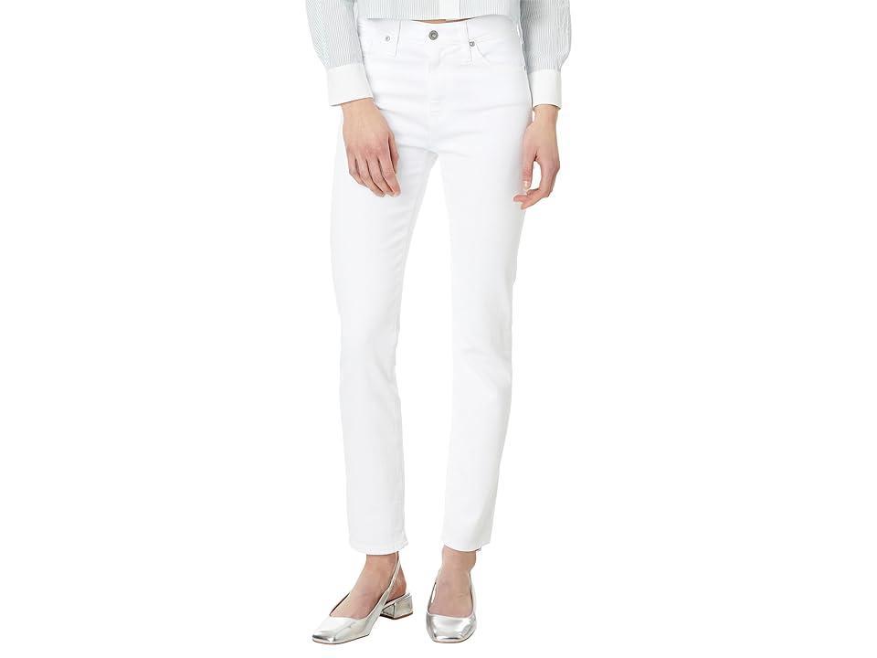 Womens Mari Cotton-Blend Slim-Cut Jeans Product Image