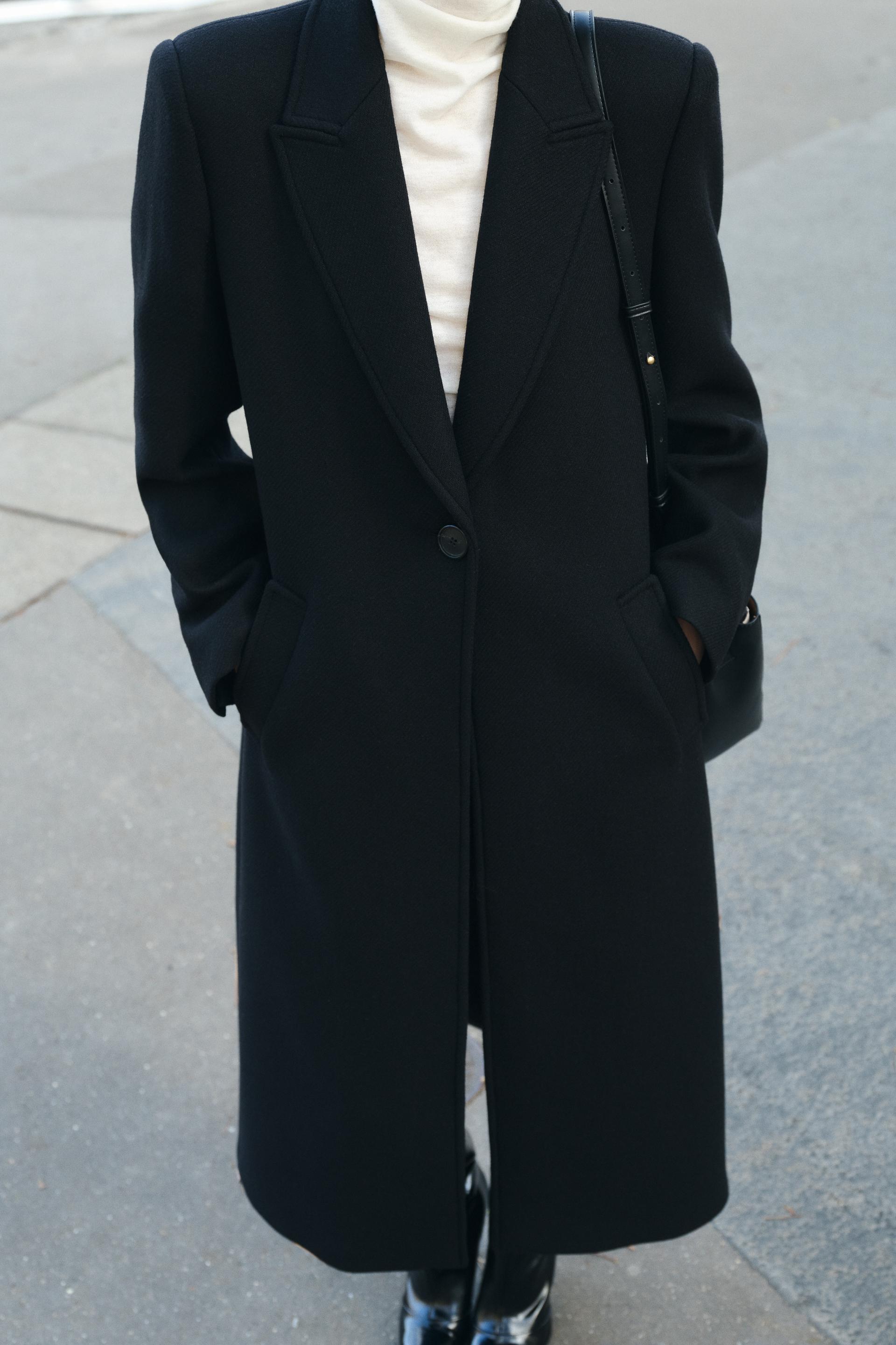 LONG WOOL COAT Product Image