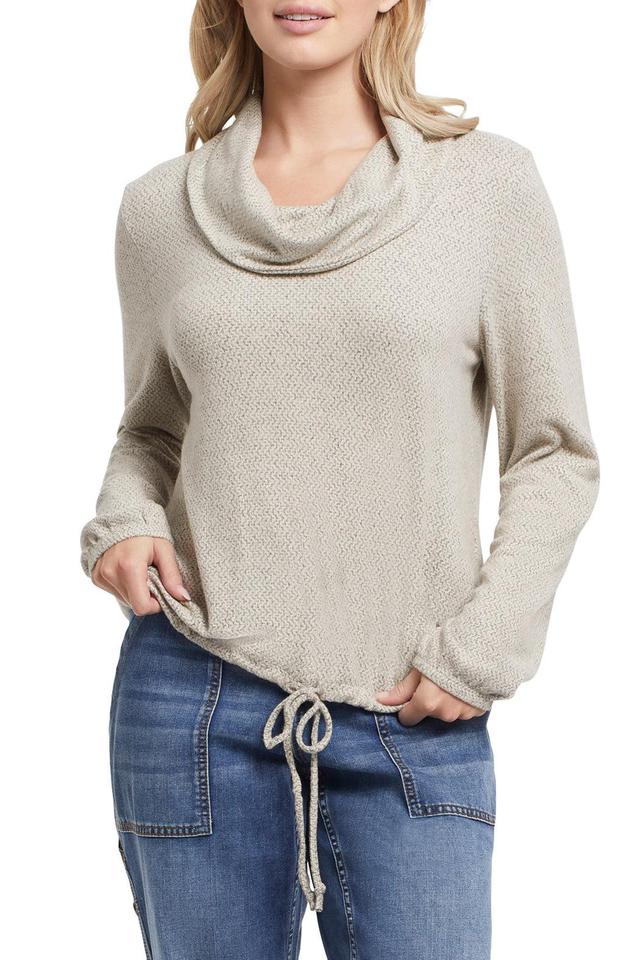 Long sleeve cowl neck sweater Female Product Image