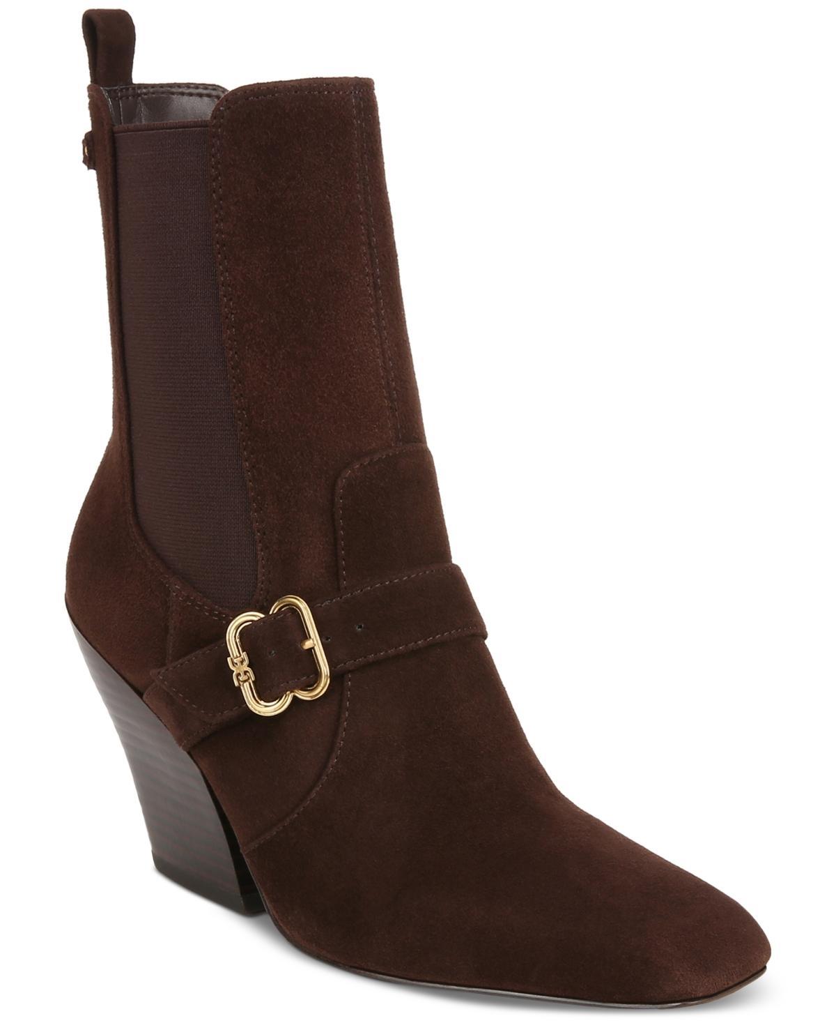 Sam Edelman Suzette 2 Bootie in Chocolate. - size 8 (also in 10, 6, 6.5, 7, 7.5, 8.5, 9, 9.5) Product Image