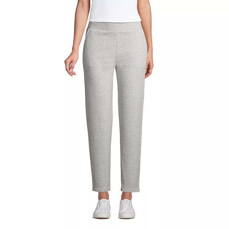 Womens Lands End Serious Sweats Ankle Sweatpants Product Image