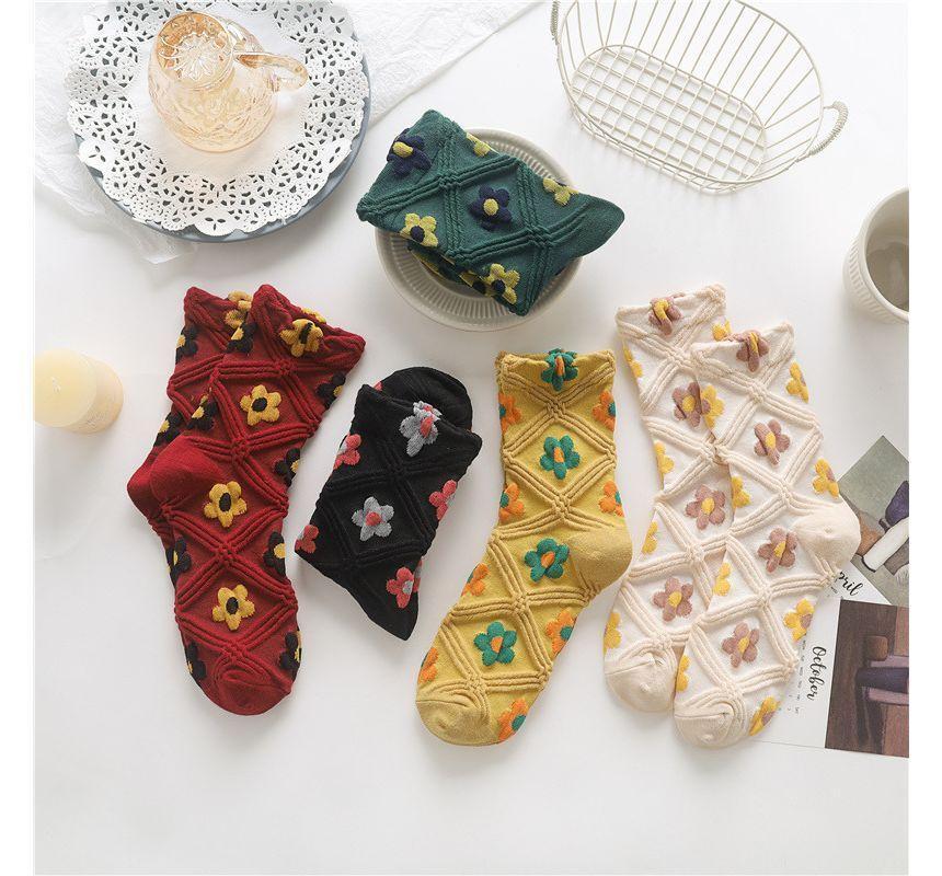 Floral Socks Product Image