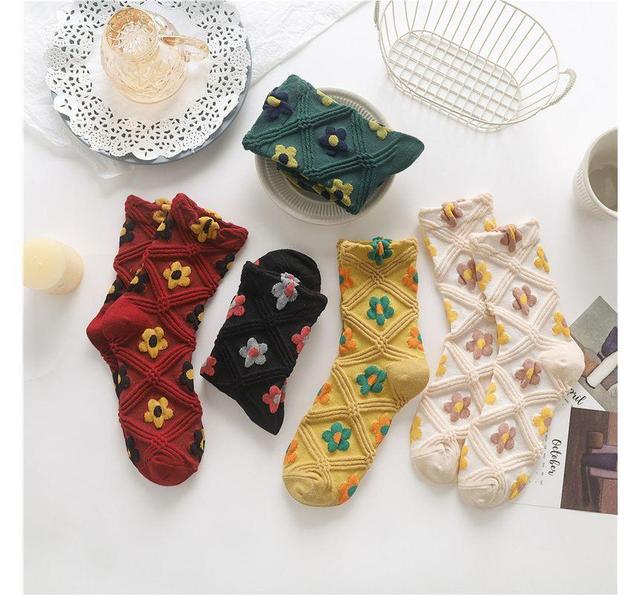 Floral Socks Product Image