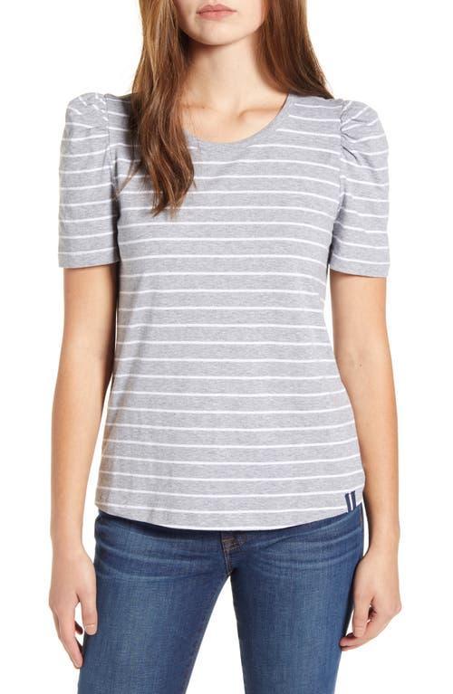 Court & Rowe Stripe Puff Sleeve Tee Product Image