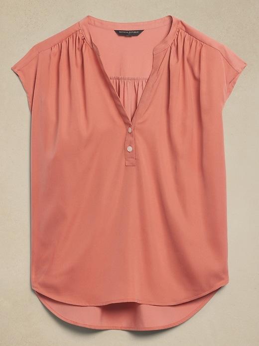 Button Dolman Blouse Product Image