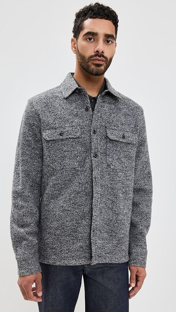 Taylor Stitch Connor Boucle Overshirt | Shopbop Product Image