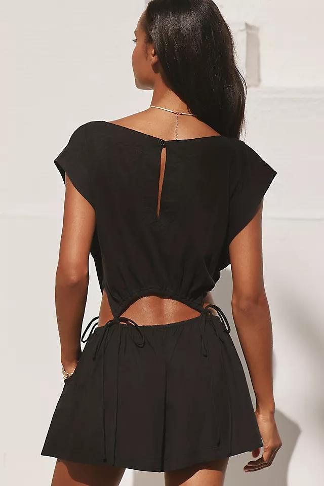 By Anthropologie The Last Light Cutout Romper Product Image