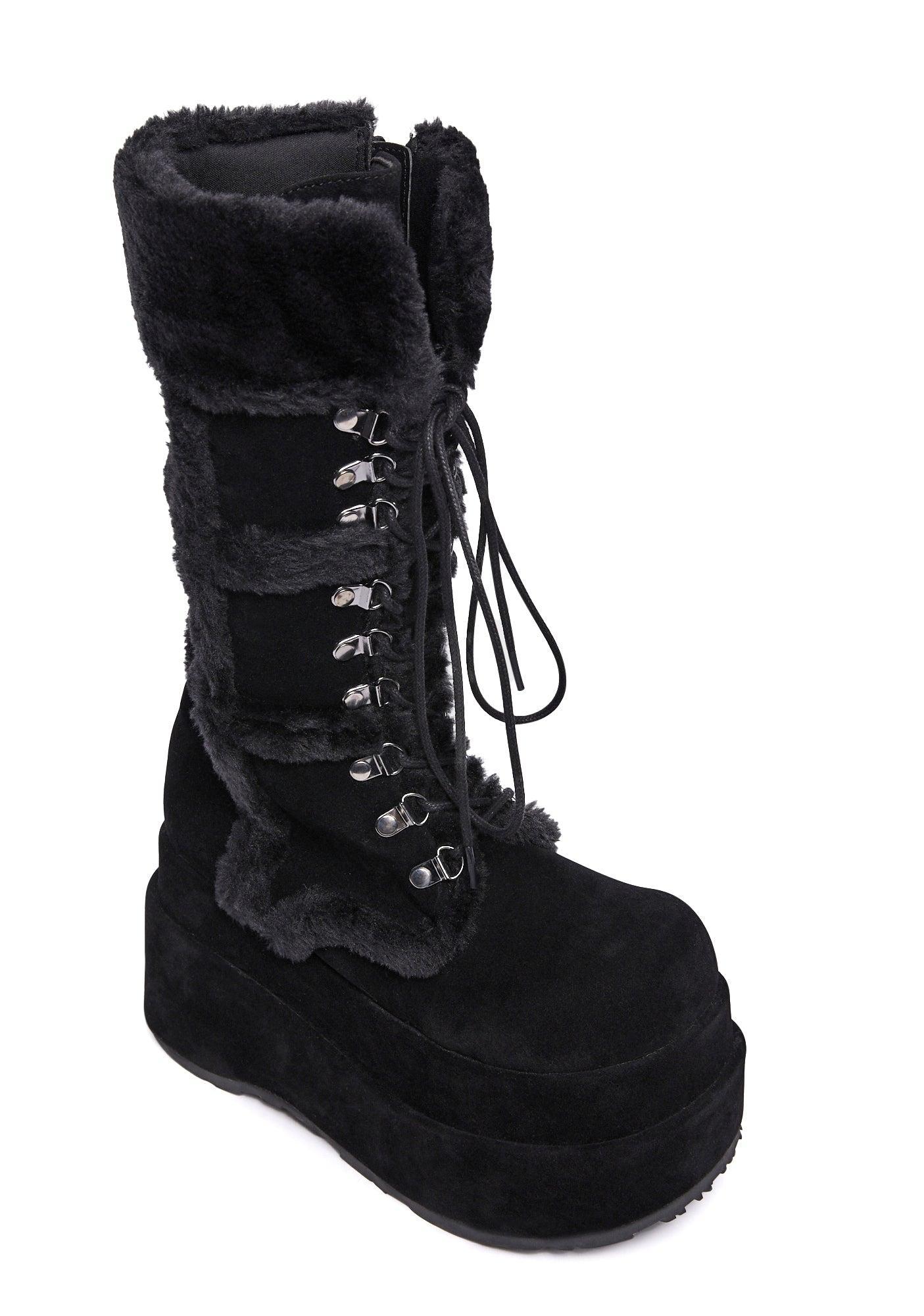 Full Of Fury Platform Boots Male Product Image