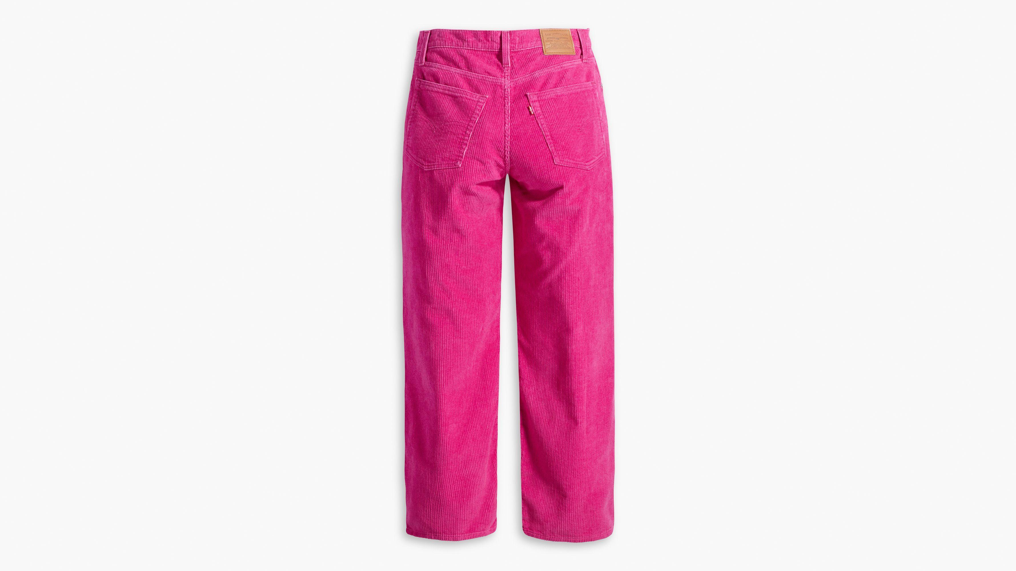 Baggy Dad Corduroy Women's Pants Product Image