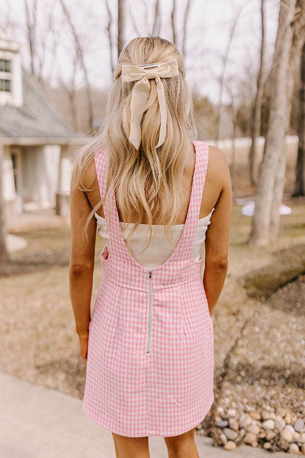 Brunch Voyage Houndstooth Mini Dress Product Image