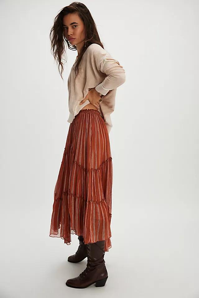 FP One Ember Printed Midi Skirt Product Image