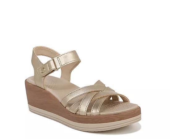 Bzees Rhythm Womens Strappy Wedge Sandals Product Image