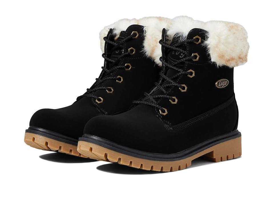 Lugz Rucker Hi Fur Cream/Gum) Women's Boots Product Image