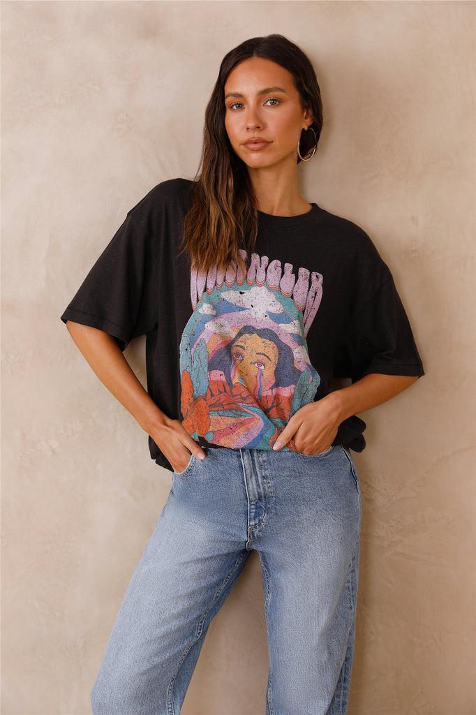 WRANGLER Slouch Tee Rainbow Tears product image