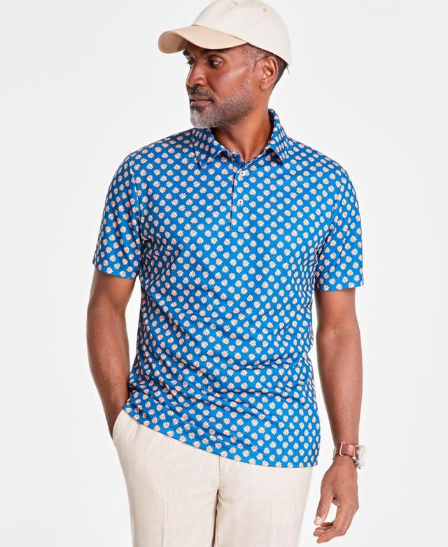 Club Room Mens Banana Leaf Tech Polo Shirt, Created for Macys Product Image