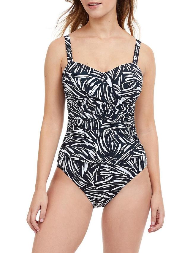 Womens Black Swan D-Cup One-Piece Product Image