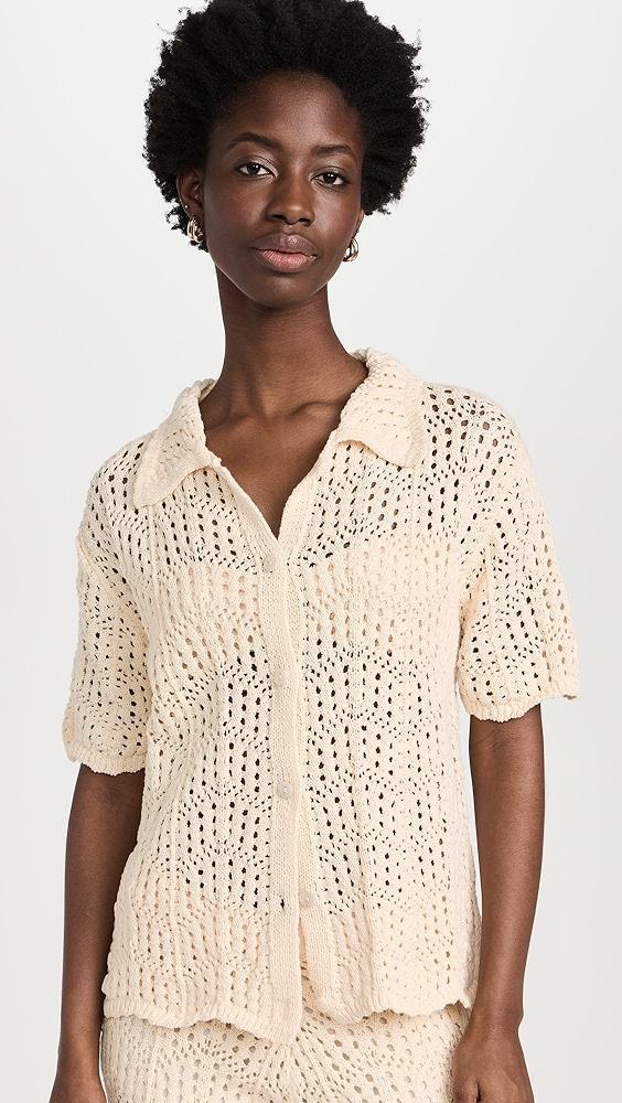 Line & Dot Poppie Crochet Top | Shopbop Product Image