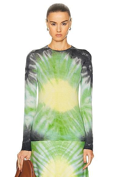 Gabriela Hearst Miller Top in Green Product Image