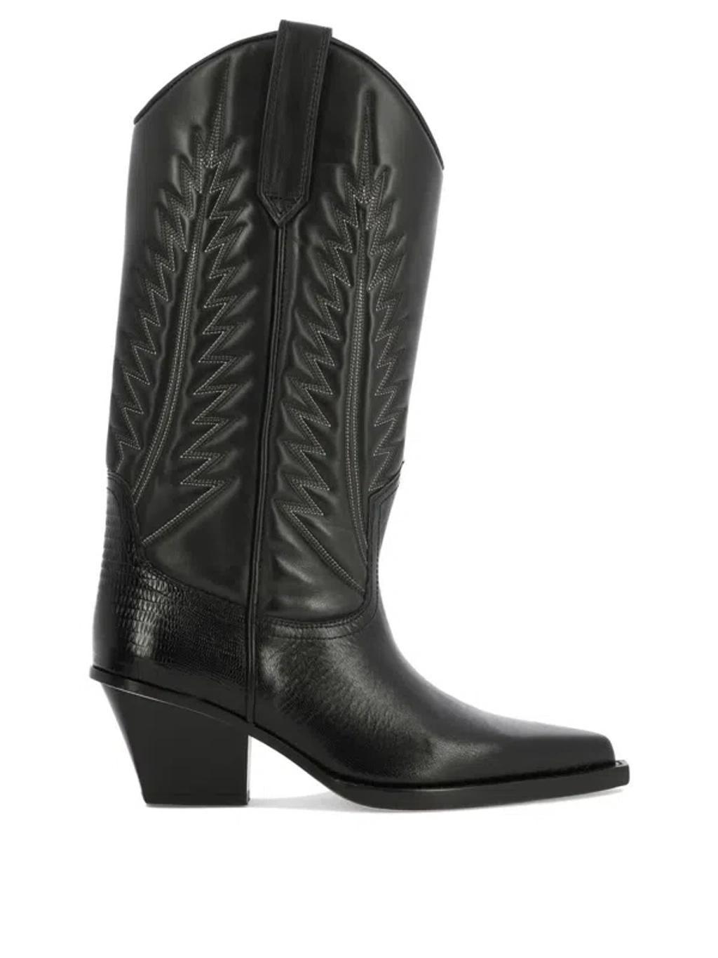 PARIS TEXAS Rosario Boots In Black Product Image